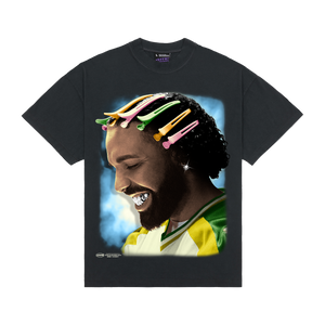 Drake Yearbook Tee - Washed Black