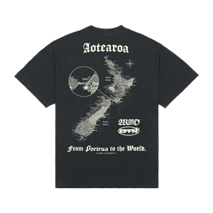 Porirua to the World Cream Print